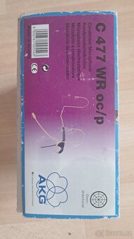 Profesionální hlavový kondenzátorový mikrofon AKG C 477WR oc - 3