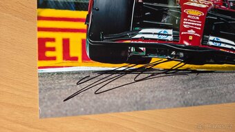 Charles Leclerc Ferrari originální autogram - 3