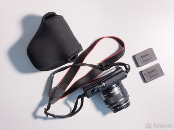 Canon M200, objektiv 15-45mm, příslušenství - 3