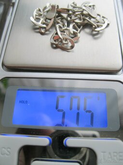 STŘÍBRNÝ Náramek na ruku 925/1000 - 3