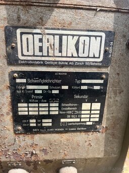 Svářečka Oerlikon 500A - 3