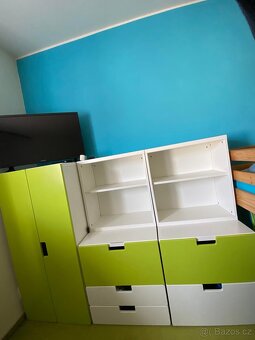 Nábytek IKEA Stuva bílá - zelená kombinace - 3