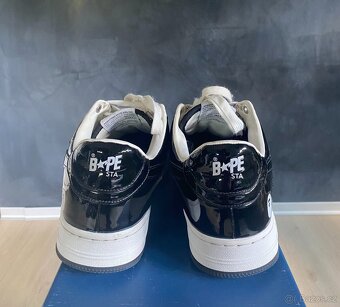 Bapesta Low Black & White - 3