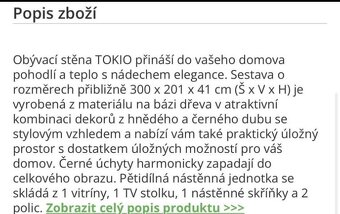 Obývací stěna - 3
