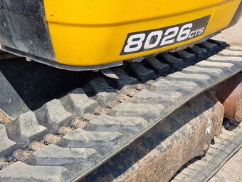 JCB 8026 - pěkný stav, hydraulická svahovka, nové pásy - 3
