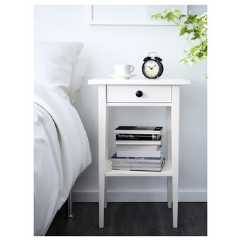 rozkládací postel HEMNES +noční stolek - 3