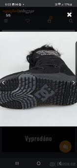 Dámské zimní boty DC - 3