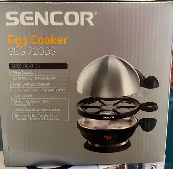 Vařič vajec SENCOR Egg Cooker SEG 720BS - 3