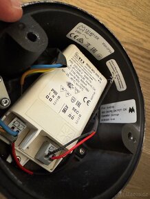 Stropní bodové světlo černá/zlatá 7ks - 3