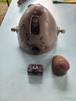 Motocyklová lampa,moto bordel. - 3