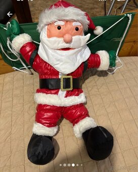 Vánoční Santa s padákem-dekorace - 3