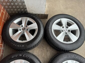 Alu 16" 5x112, škoda ORION zimní 90%, pěkné, SUP3 - 3