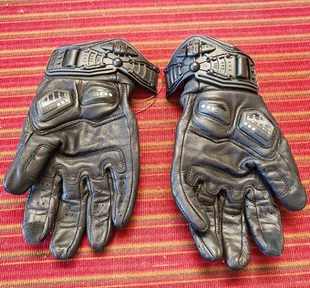 Krátké moto rukavice Knox ORSA MK1, kožené vel. S - 3