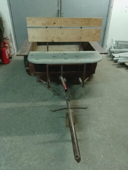 Masivní vozík,vozíček,vlečka za malotraktor,traktor - 3