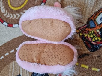 Dětské plyšové papuče NOVÉ 15,5 cm - 3
