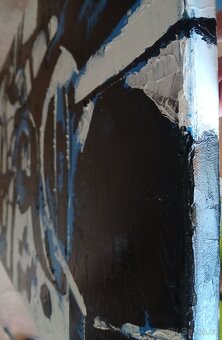 Obraz - Trapped in blue - Olejomalba - 3