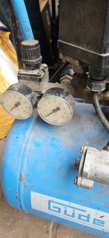 Prodám kompresor Gude - motor běží - děravá nádrž - 3