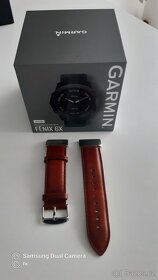 Kožený řemínek chytré hodinky Garmin - 3