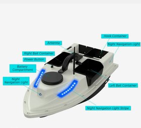 Zavážecí loďka GPS model 2023, záruka, servis a cz návod - 3