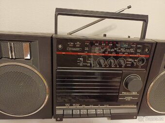 Toshiba RTSX1 radiomagnetofon retro kazeťák - 3