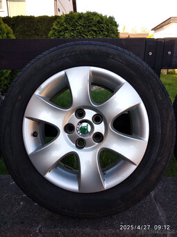 prodám letní ALU kola 165/70/14 fabia 1 - 3