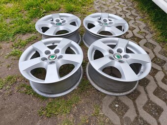 ALU disky originál Škoda 5x100 R14 - 3