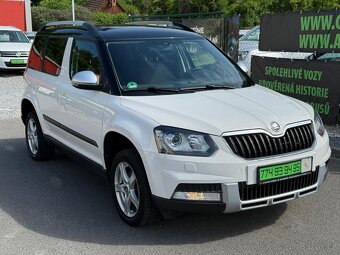 ►► ŠKODA YETI 2,0 TDI 4x4 - 103 kW, PARK. SENZORY, NAVI ◄◄ - 3