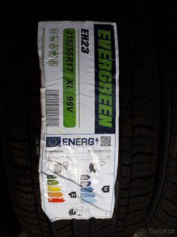215/55R17 98V XL Evergreen EH23 4 x LÉTO - NOVÉ - 3