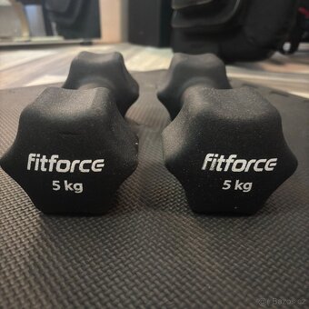 Fitforce jednoruční činky 2 x 4kg + 2 x 5 kg - 3
