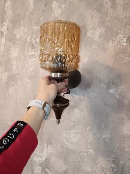 2x retro nástěnná lampa - 3