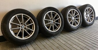 17" ALU KOLA BMW 225/55/17 NOVÉ ZIMNÍ PNEU + TPMS - 3