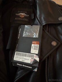 Nová kožená dámská moto bunda Harley-Davidson vel. S - 3