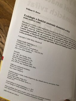 Fyziologie a funkční anatomie domácích zvířat - 3