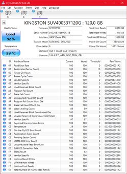 SSD Kingston SATA 120GB - 3