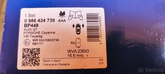 Prodám Nové přední brzdove desticky Touareg,Cayene,Q7 - 3