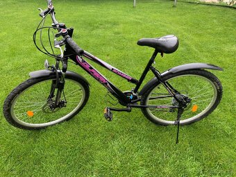 Olpran Bomber SUS Full Disc 26" 2022 dámský černá/fialová - 3