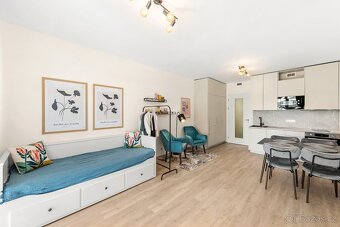 Pronájem zařizeného bytu 1+kk 35 m² s balkonem - 3