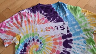Veselé bavlněné tričko Levis vel.M - 3