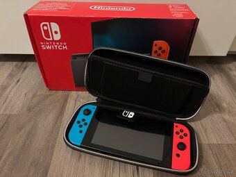 Nintendo Switch – nepoužitá, faktura, krabice, microSD - 3