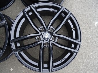 Alu disky černé na Audi, 18", 5x112, ET 38 , šířka 7,5J - 3