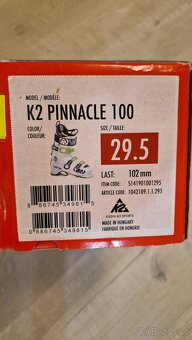 Lyžařské boty K2 Pinnacle 100 - 3