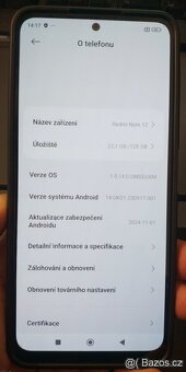 Prodám Xiaomi Redmi Note 12 4+2/128 včetně kompletní balení - 3