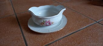 jídelní souprava - motiv růže - 3