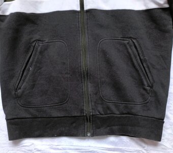 PÁNSKÁ MIKINA-ADIDAS-vel. M - 3