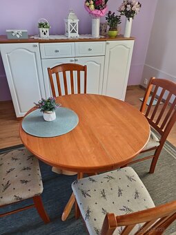 Prodám stůl + čtyři  židle - 3