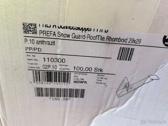 Sněhové háky Prefa - 3