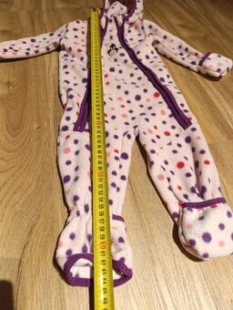 Fleecový overal 3-6m lupilu - 3