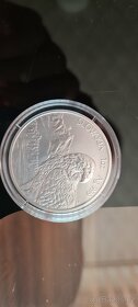 Prodám stříbrná investiční mince 1 OZ Orel 2021 - UNC - 3
