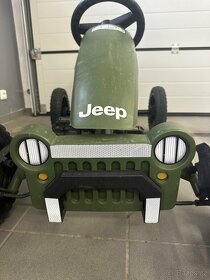 Šlapací kára BERG Jeep Adventure velikostne cca 7-12let - 3