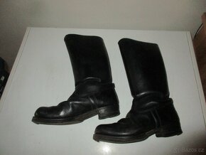 Kožené boty pulitry/okované/ MENŠÍ - 3